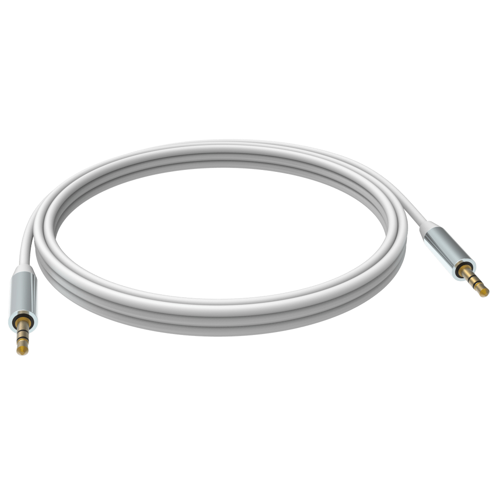 Vision 5MMP Audio Cables - White
