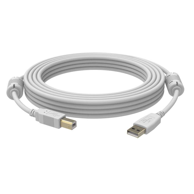 Vision 3m USB 2.0 USB cable USB A USB B White