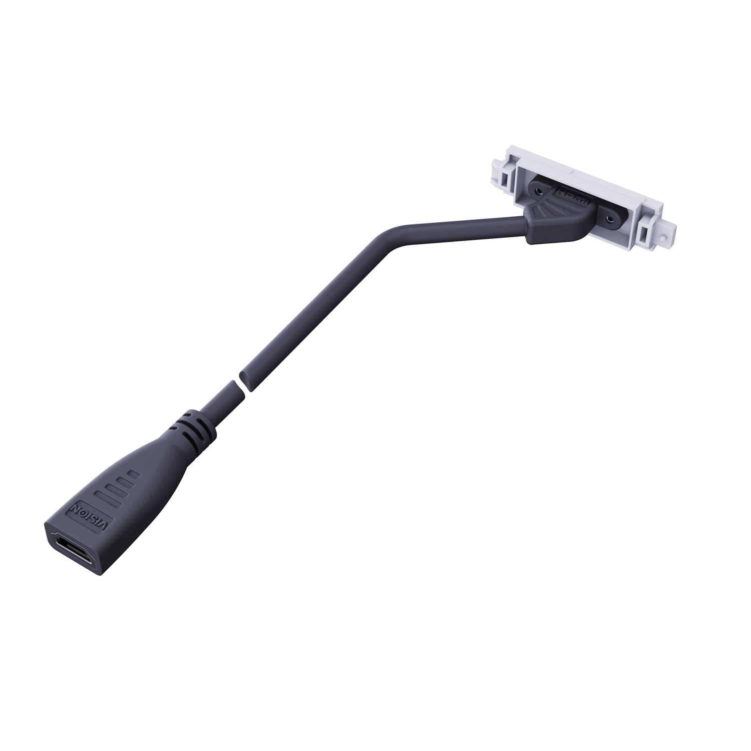 Vision Techconnect HDMI Booster Module HDMI cable 2 m HDMI Type A (Standard) Black, White