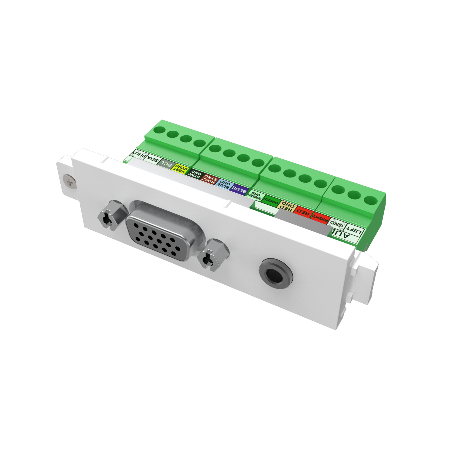 Vision VGAF3 Socket-Outlets - White