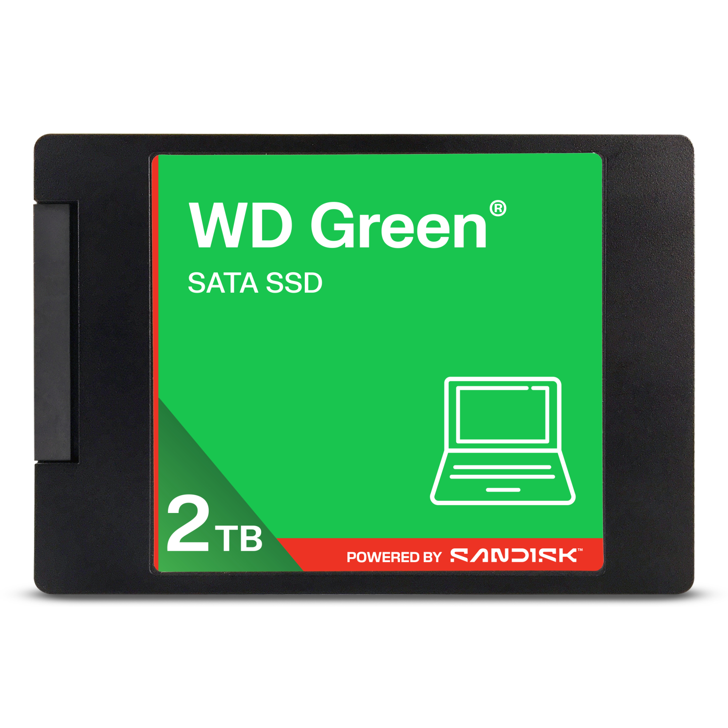 Western Digital Green WD ™ SATA SSD 2,5"/7 mm POWERED BY SANDISK 2 TB