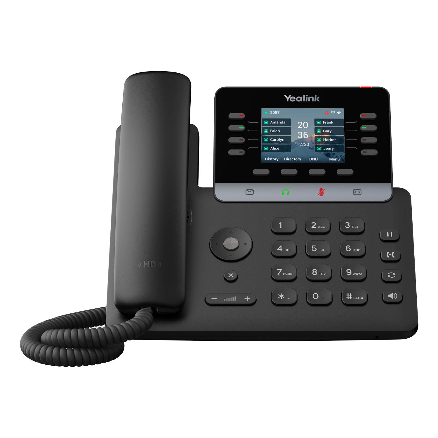 Yealink T73W IP Phones - 2.8 Inches - Black