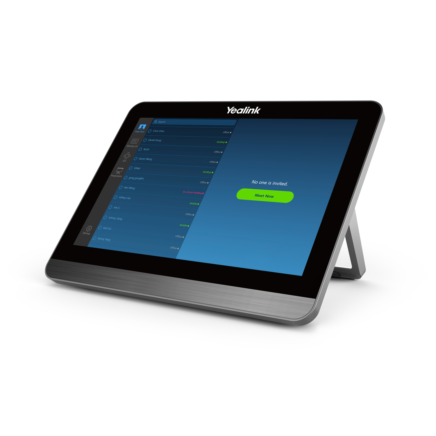 Yealink CTP18 Meeting Room Displays - 8 Inches