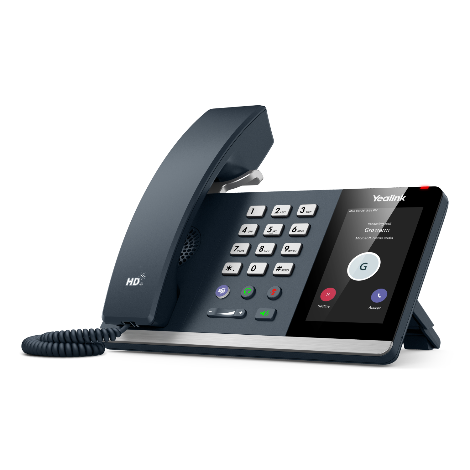 Yealink MP54 IP Phones - 4 Inches - Grey