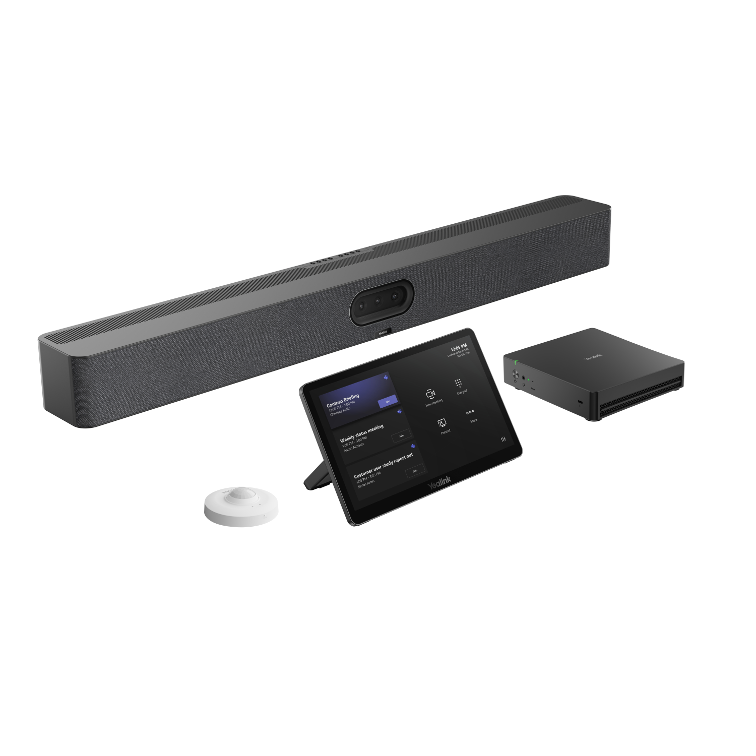 Yealink S50-C5U-000 Video Conferencing Systems - 11.6 Inches - Black