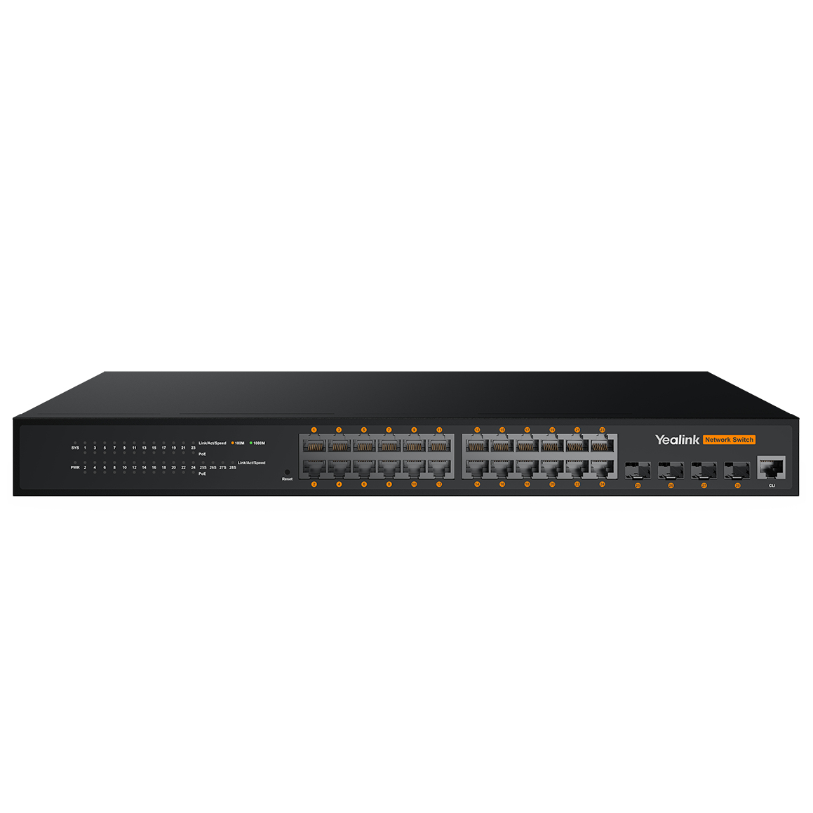 Yealink RCH240 Network Switches - Black