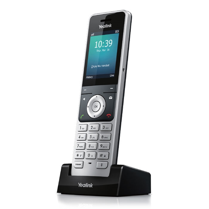 Yealink W56H Telephone Handsets - 2.4 Inches - Black
