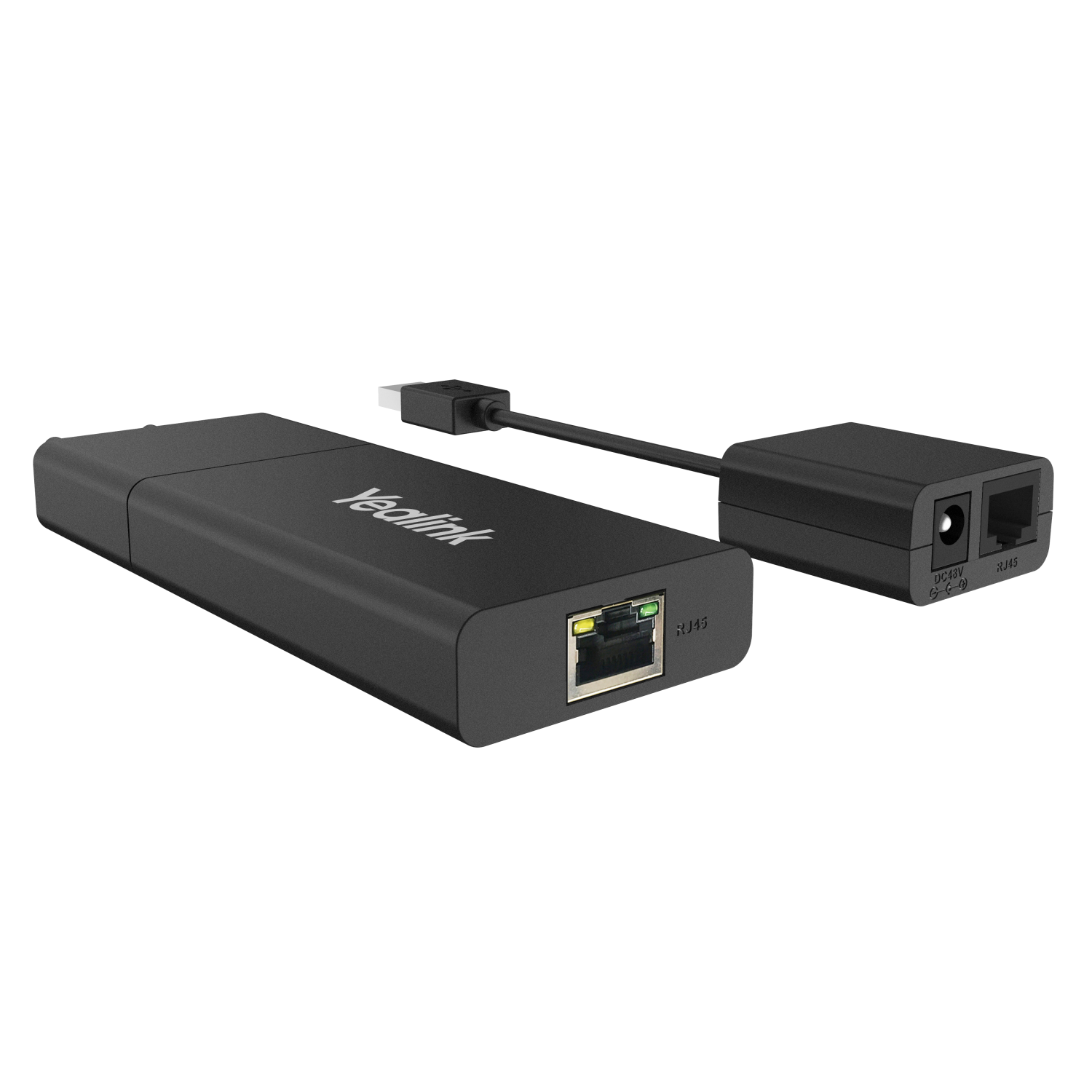 Yealink USB2CAT5E-EXT Network Extenders - Black