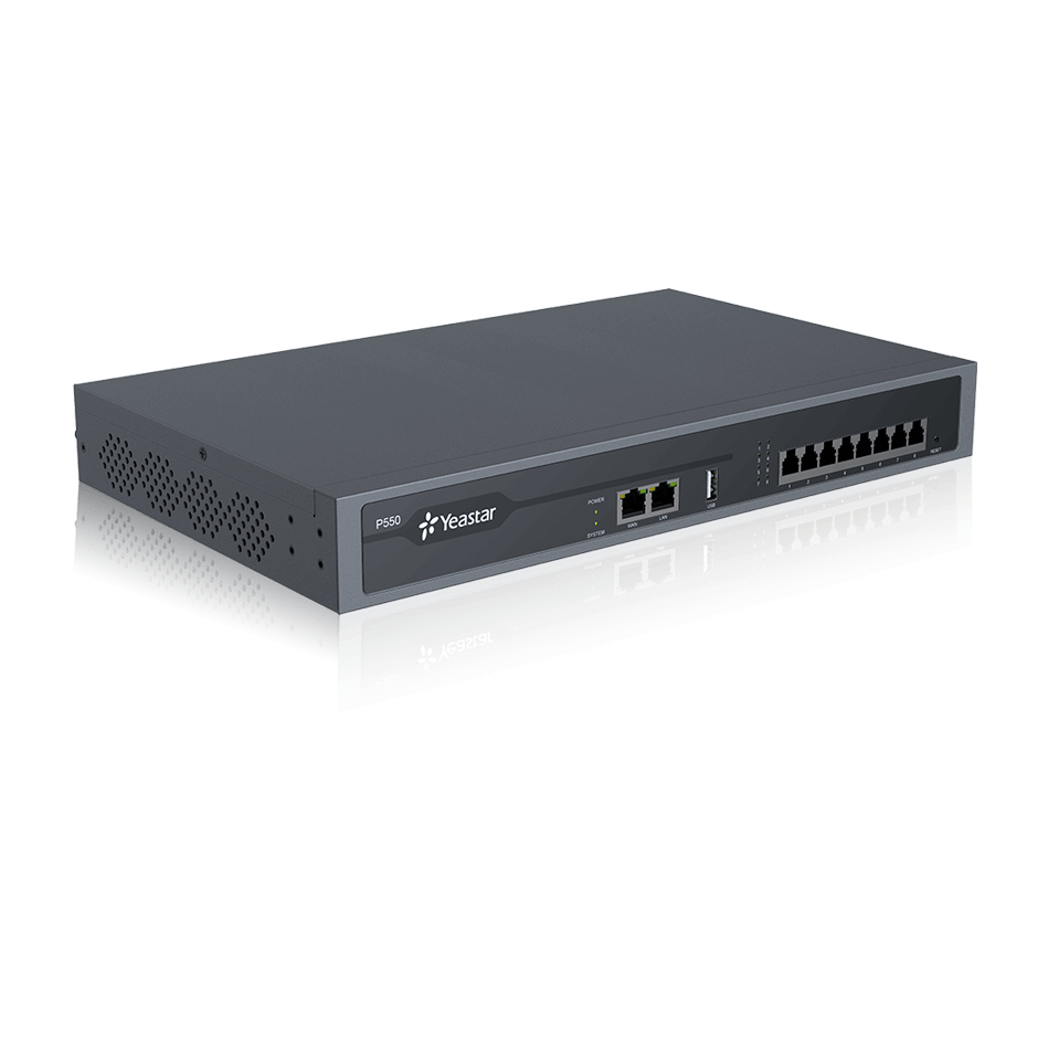 Yeastar P550 Private Branch Exchange (PBX) Systems - Black