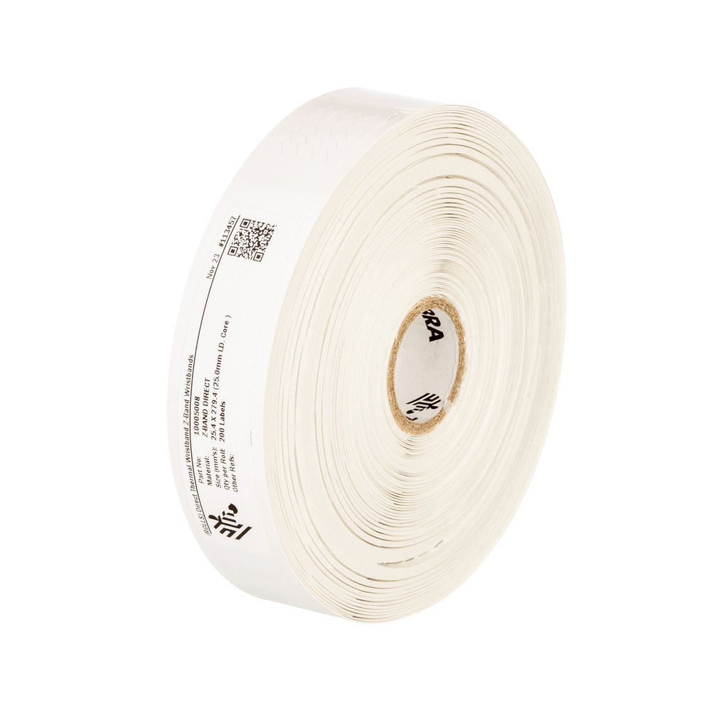 Zebra 6-pack Printer Labels - White
