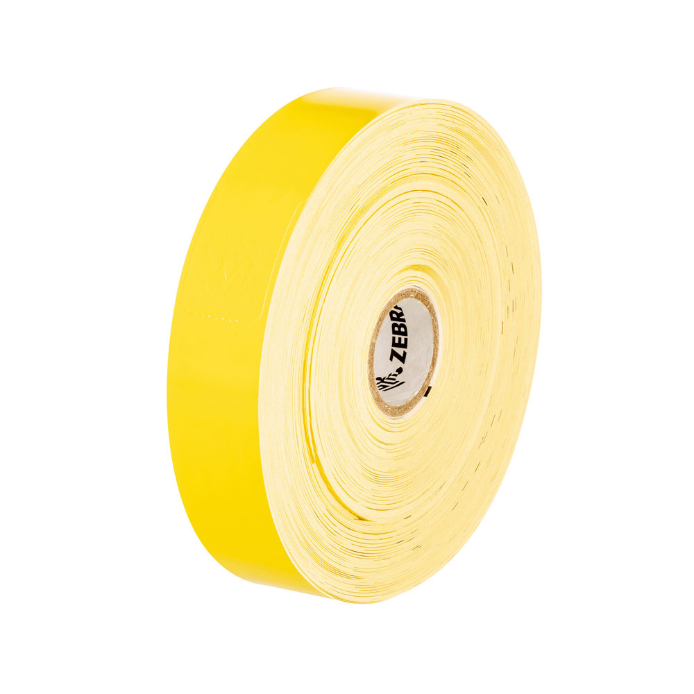 Zebra 10012712-2 printer label Yellow Self-adhesive printer label