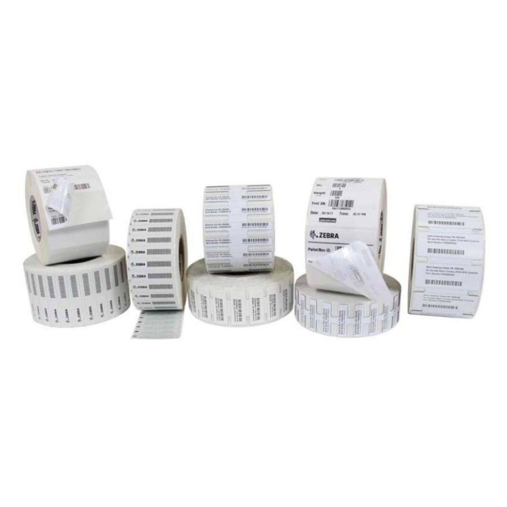 Zebra 10026769 barcode label White