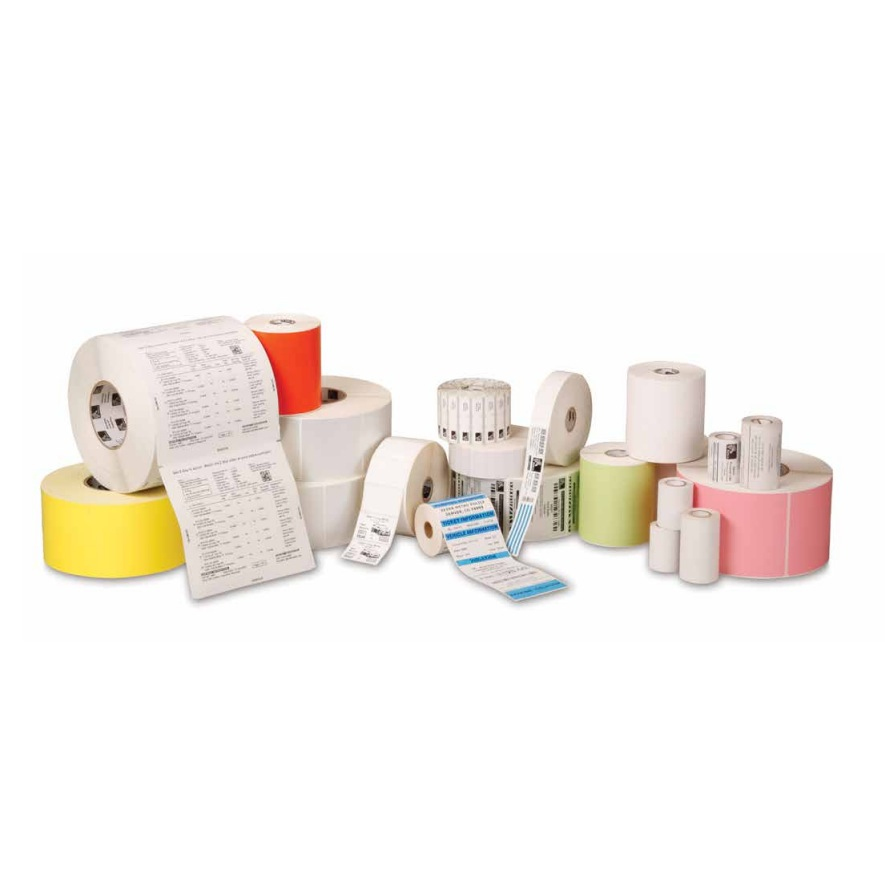 Zebra 8000T Printer Labels - White