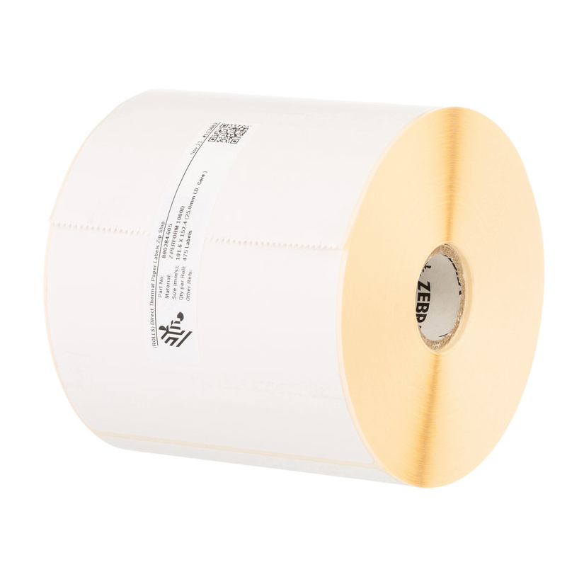Zebra 1000D Printer Labels - White