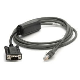 Zebra CBA-R10-S07ZBR Serial Cables - Black
