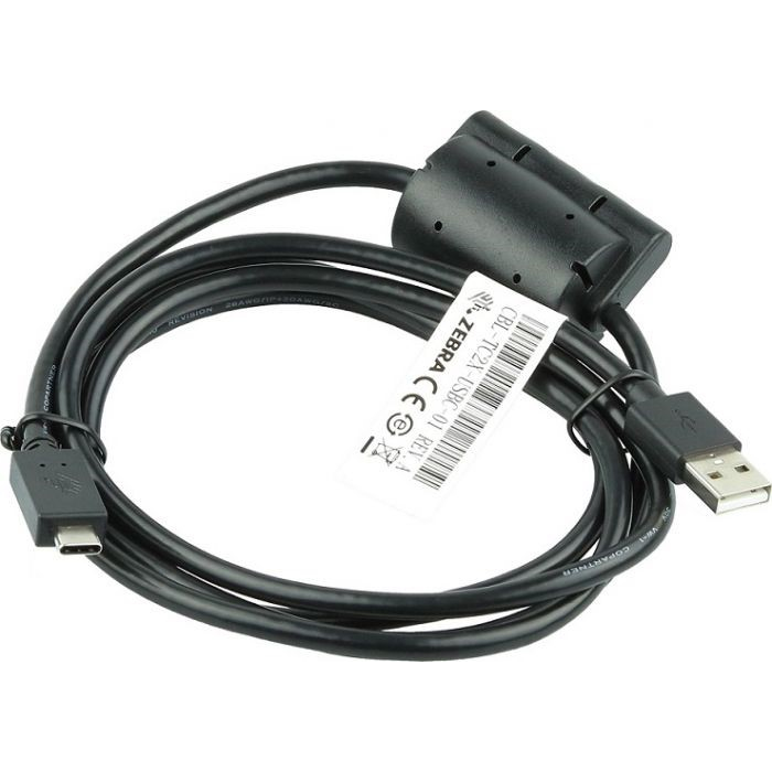 Zebra CBL-TC2X-USBC-01 USB Cables - Black