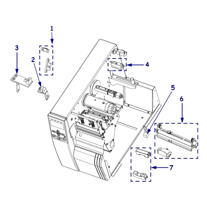 Zebra P1006138 printer kit