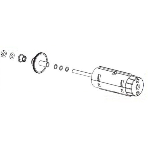 Zebra P1058930-046 printer/scanner spare part Spindle