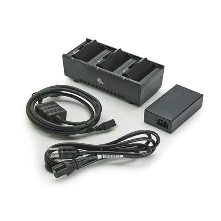 Zebra SAC-MPM-3BCHGEU1-01 Battery Chargers - Black