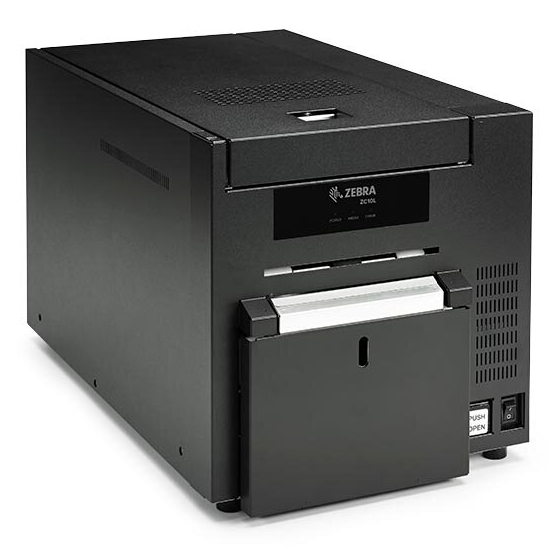 Zebra ZC10L Plastic Card Printers - 64MB - Multi