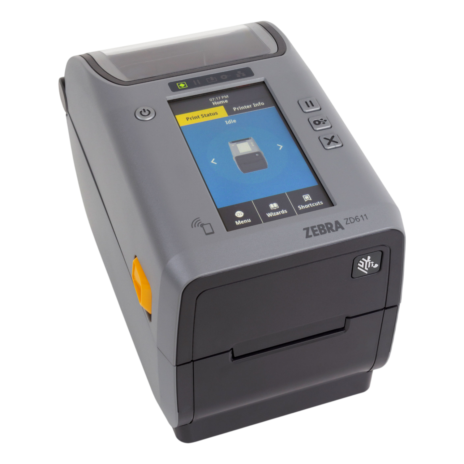 Zebra ZD611, 8 dots/mm (203 dpi), disp. (colour), RFID, EPLII, ZPLII, USB, BT (BLE), Ethernet