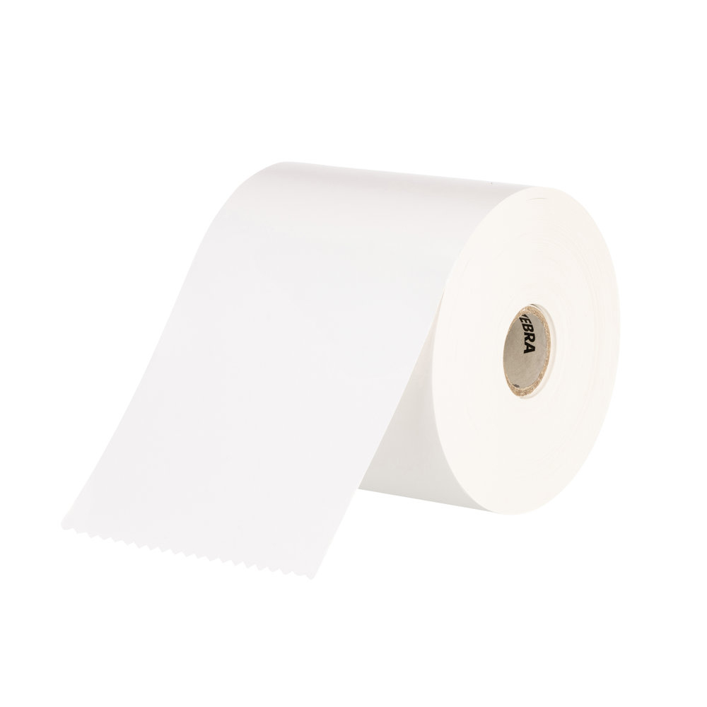 Zebra 105MMX100M Barcode Labels - White