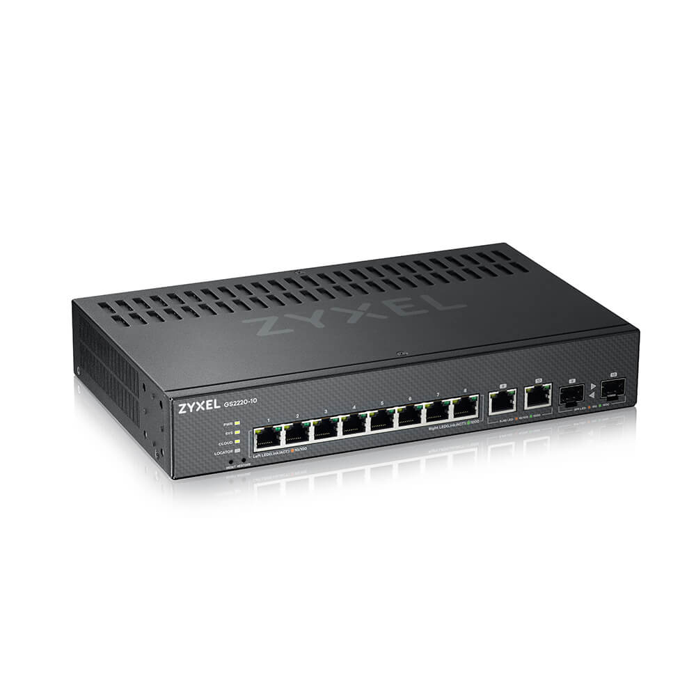 Zyxel GS2220-10 Network Switches - 256MB - Black