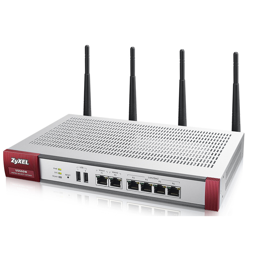 Zyxel USG60W Hardware Firewalls