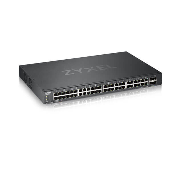 ZyXEL XGS1930-52 Network Switches - 512MB - Black