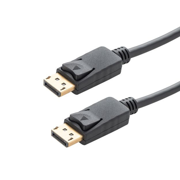 connektgear 3m V1.2 4K DisplayPort Connector Cable - Male to Male Gold Lockable Connectors