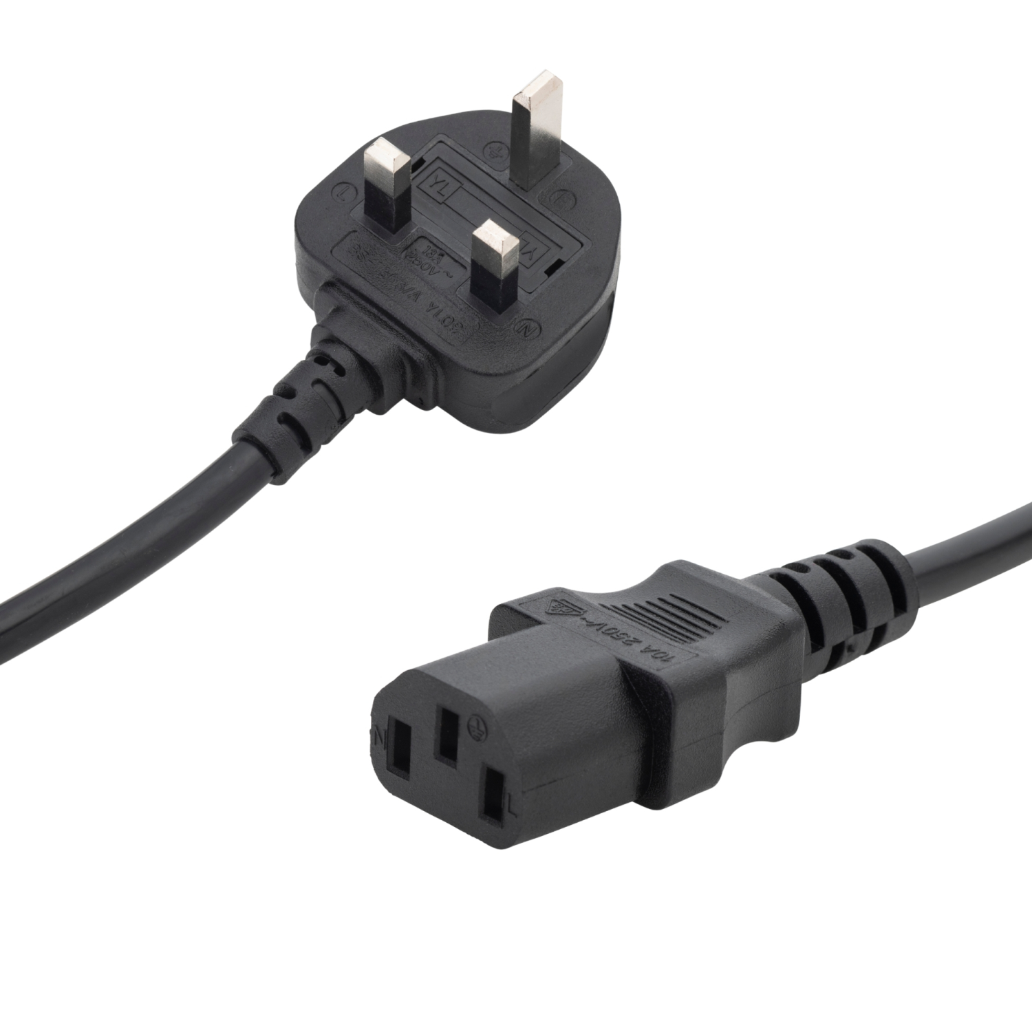 connektgear 10m UK Mains Power Cable - UK Plug to C13 Socket