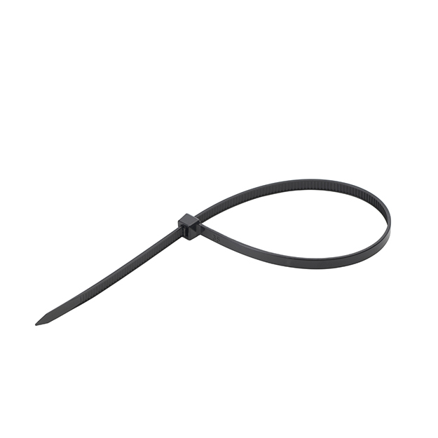 connektgear Plastic Cable Ties (High Tensile Strength) 200 x 4.5mm - Pack of 100 - Black