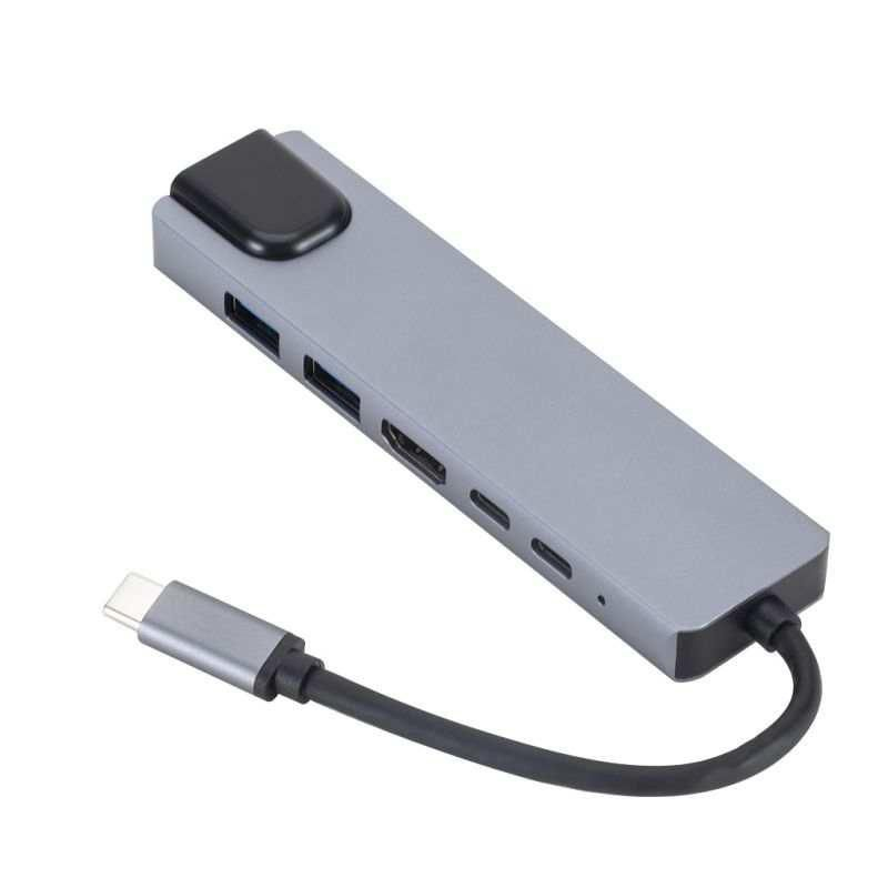 eStuff ES623012 Laptop Docks & Port Replicators - Grey