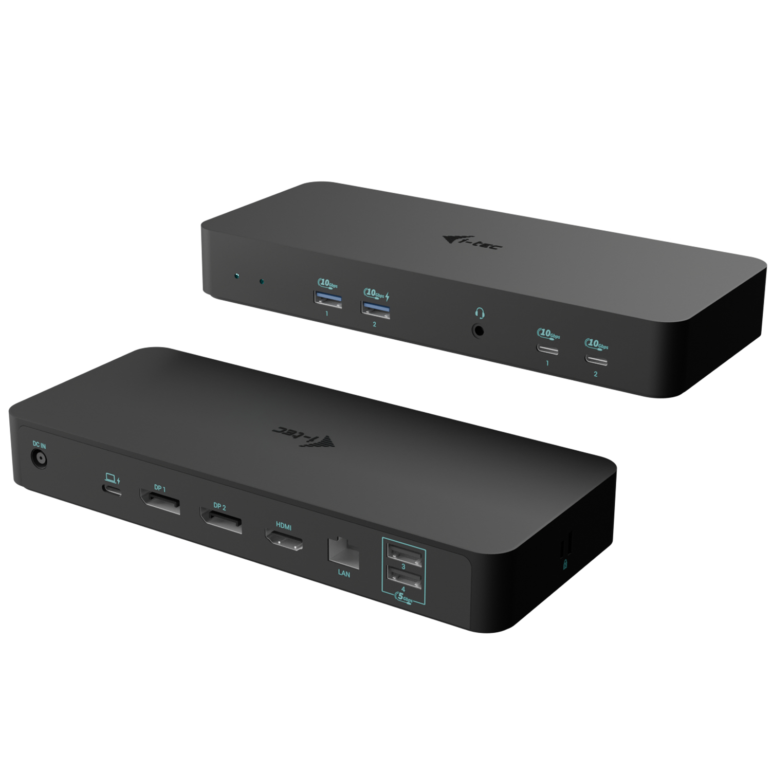 i-tec 100W Laptop Docks & Port Replicators - Black