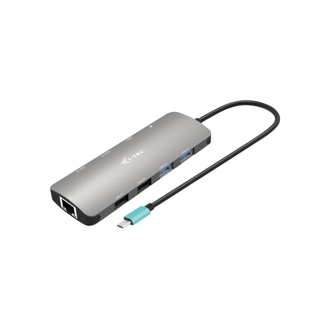 i-tec USB-C Metal Nano 2x Display Docking Station + Power Delivery 100 W