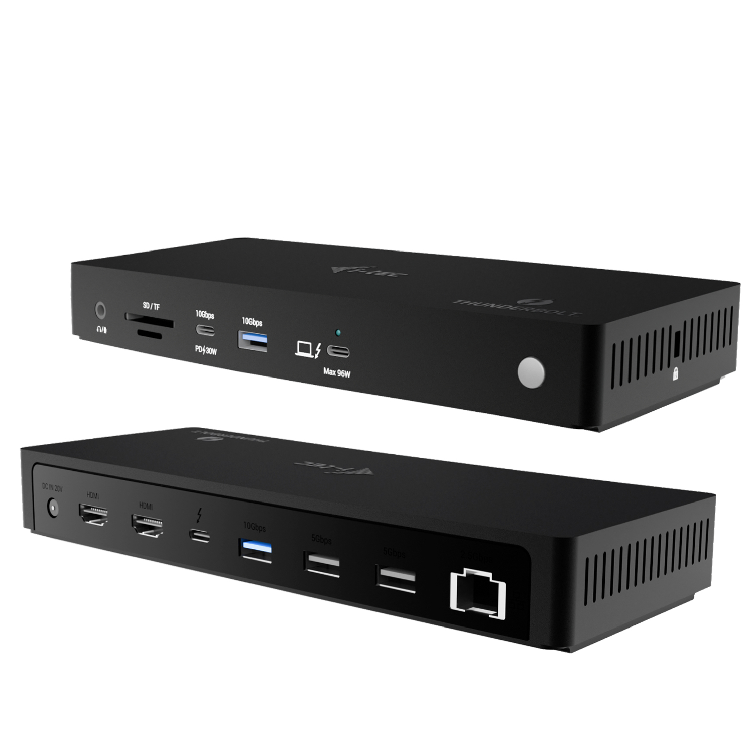 i-tec Thunderbolt4 Laptop Docks & Port Replicators - Black