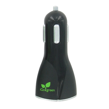iGo USB Car Charger Digital camera, GPS, Headset, Mobile phone, MP3, MP4, PDA Black Indoor, Outdoor