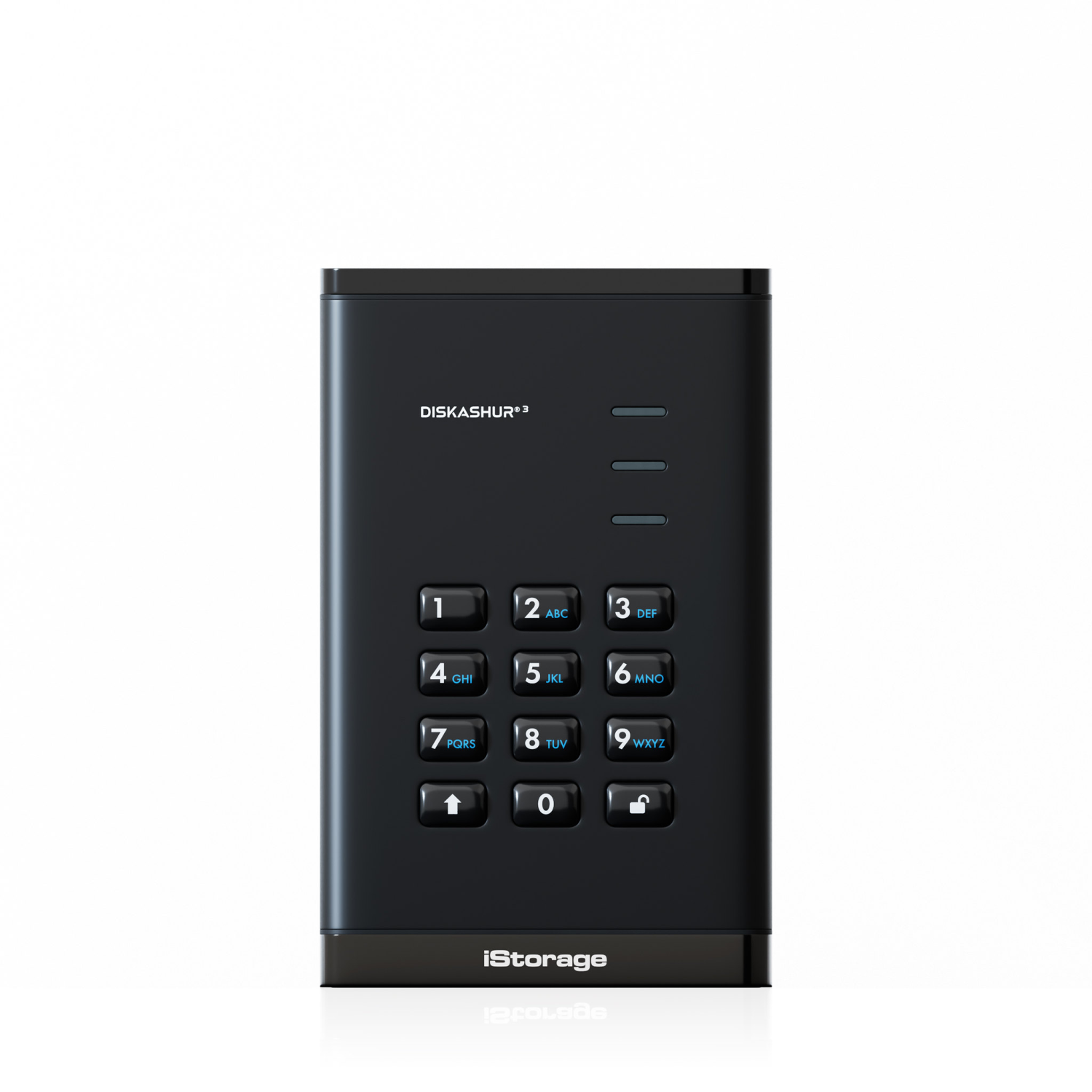 iStorage diskAshur3 External Hard Drives - Blue