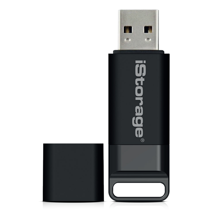 iStorage IS-FL-DBT-256-16 USB Flash Drives - Black