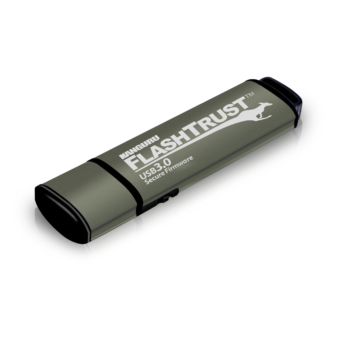 iStorage Kanguru FlashTrust™ USB 3.0 16 GB |Secure Flash Drive| Secure Firmware | Physical Write Protect Switch |Protects Against BadUSB | Compliance with NIST requirements for implementation