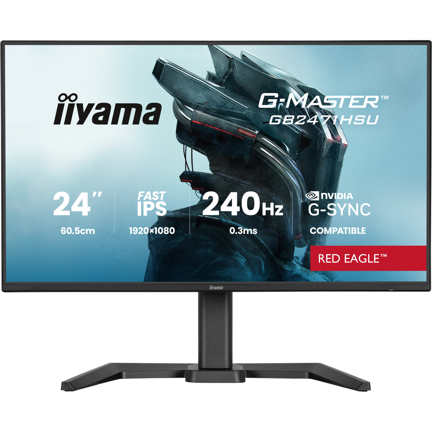 iiyama 240Hz Gaming Monitors - 23.8 Inches - Black