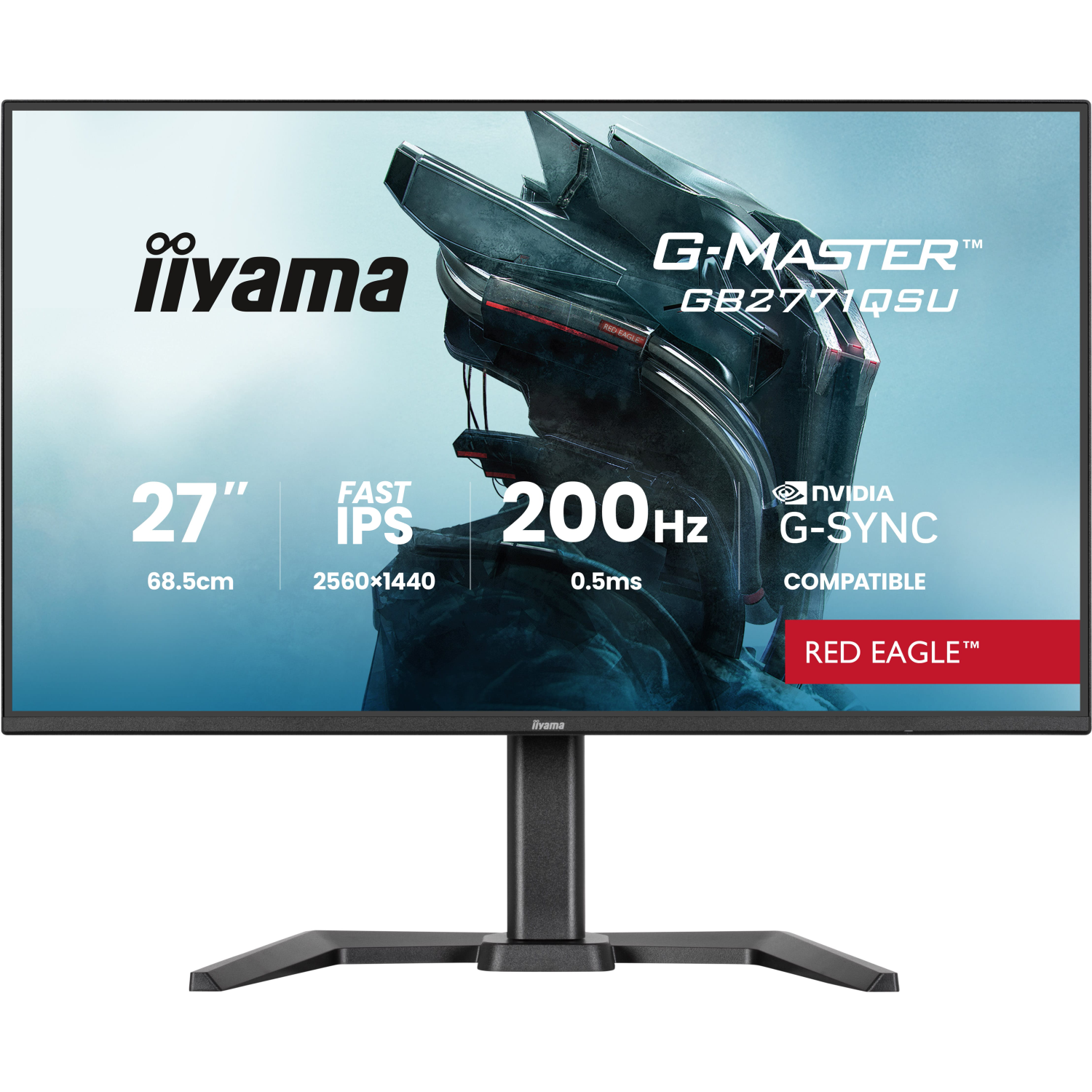 iiyama 200Hz Gaming Monitors - 27 Inches - Black