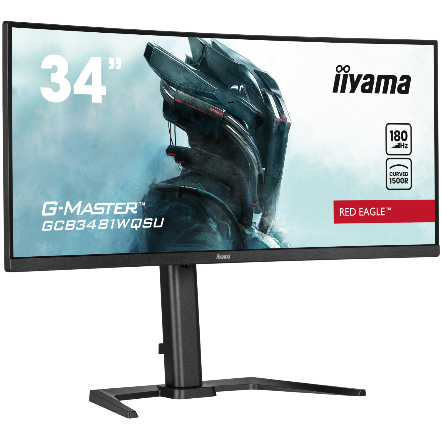 iiyama GCB3481WQSU-B1 Computer Monitors - 34 Inches - Black