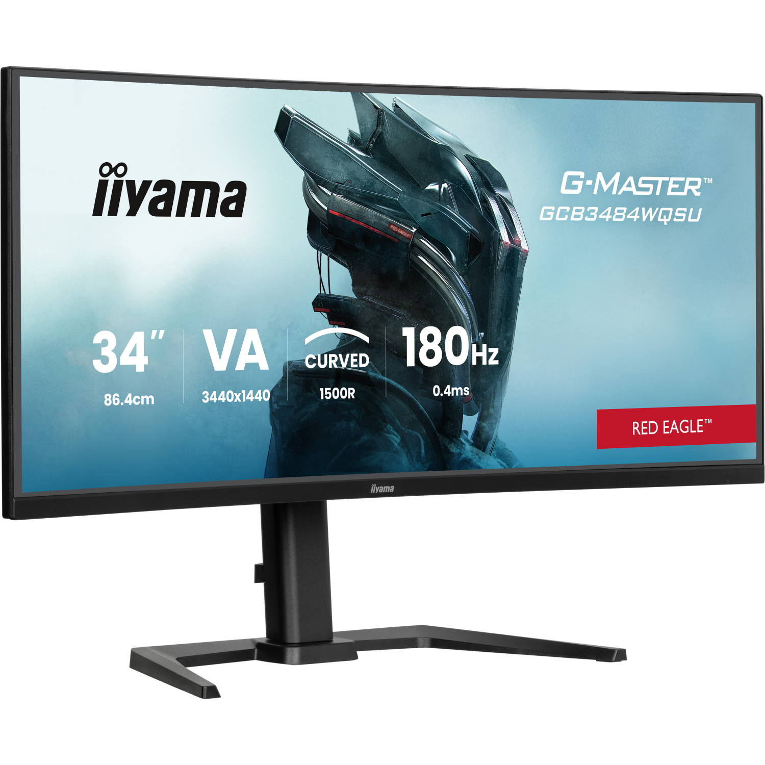 iiyama GCB3484WQSU-B1 Computer Monitors - 34 Inches - Black