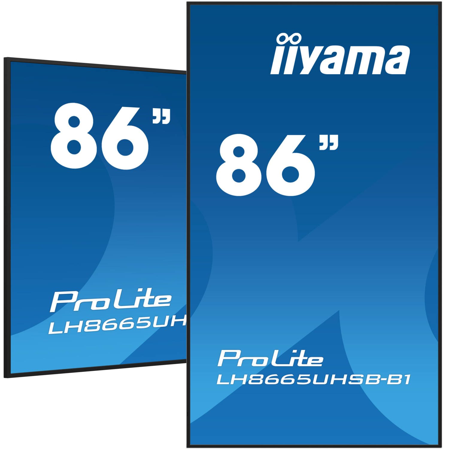 iiyama LH8665UHSB-B1 Signage Displays - 86 Inches - 4GB - Black