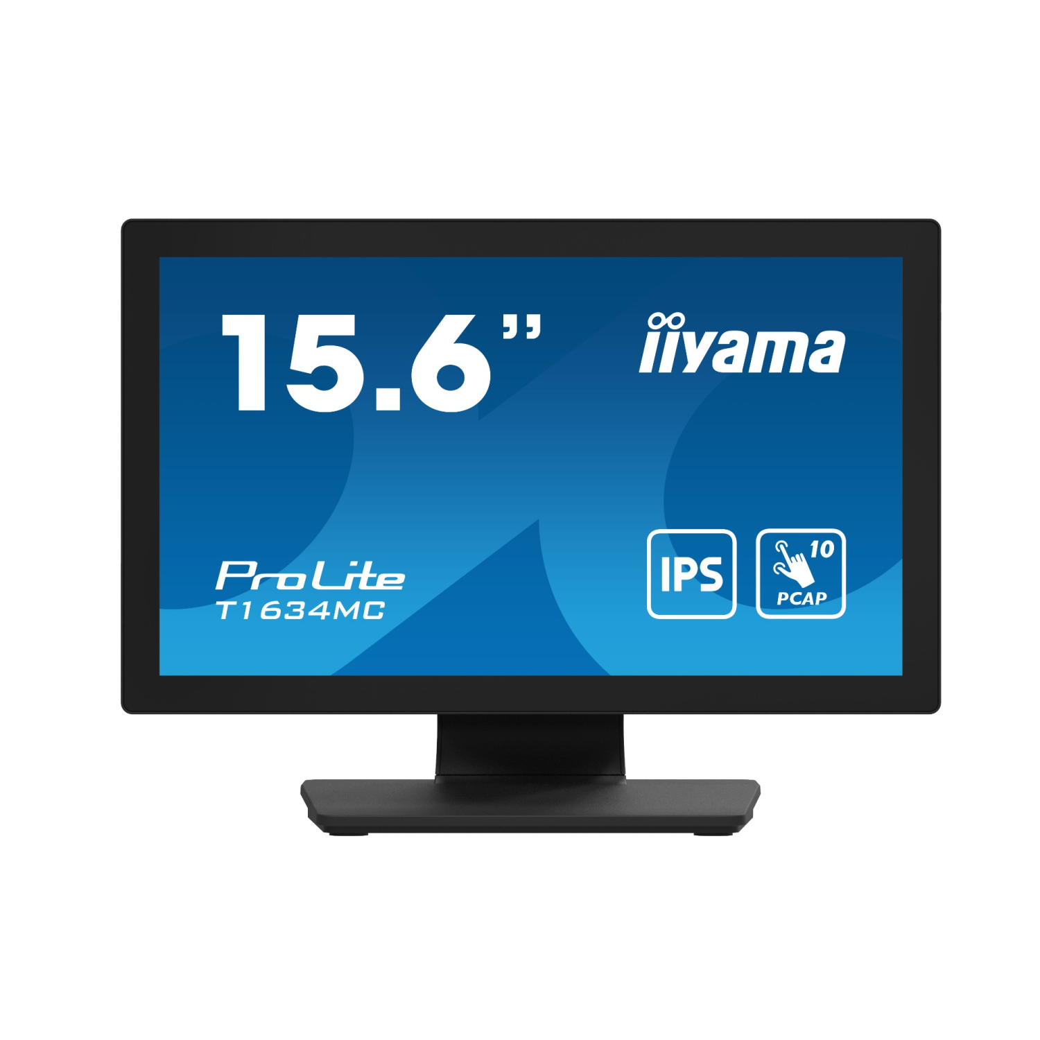iiyama T1634MC-B1S Computer Monitors - 15.6 Inches - Black