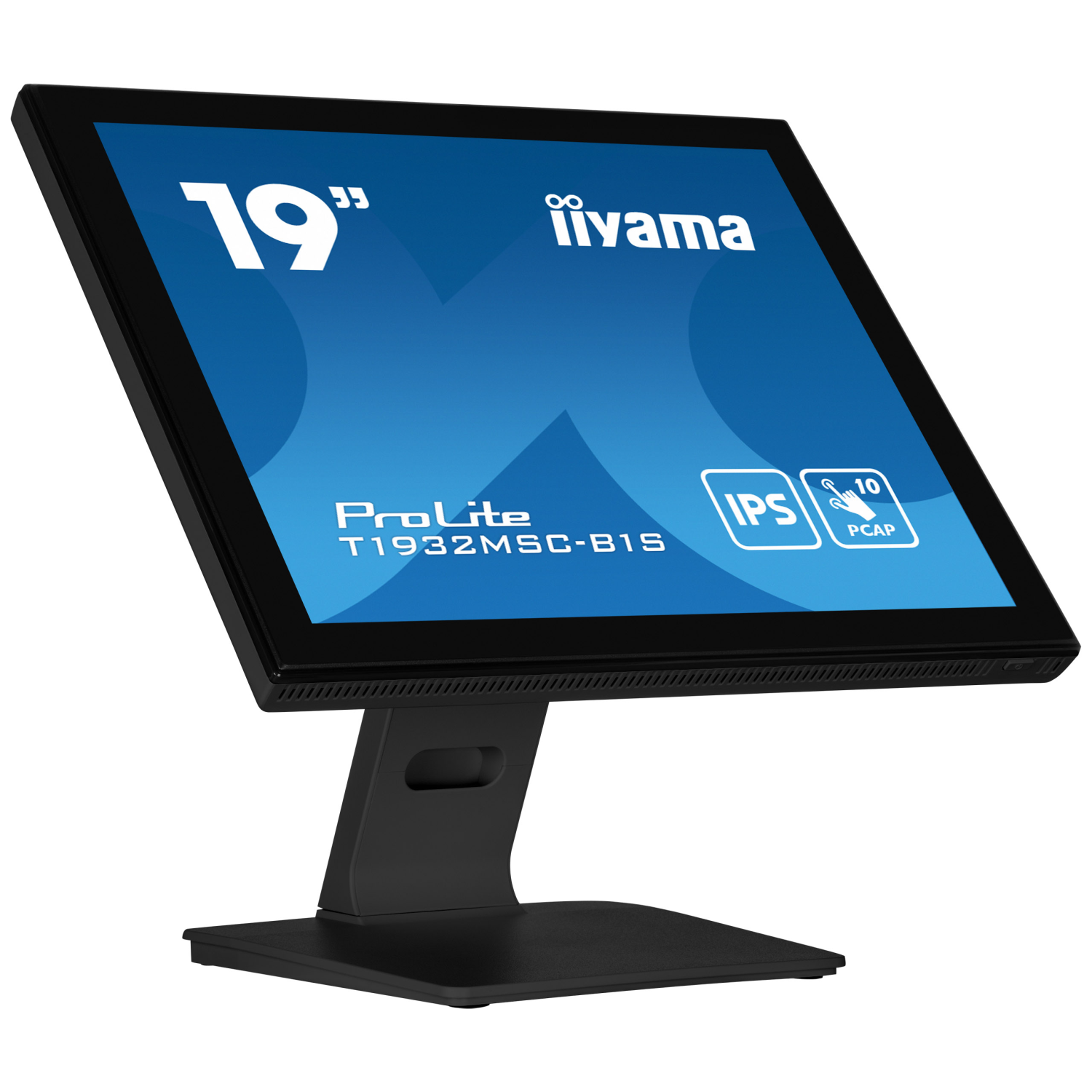 Iiyama T1932MSC-B1S Computer Monitors - 19 Inches - Black