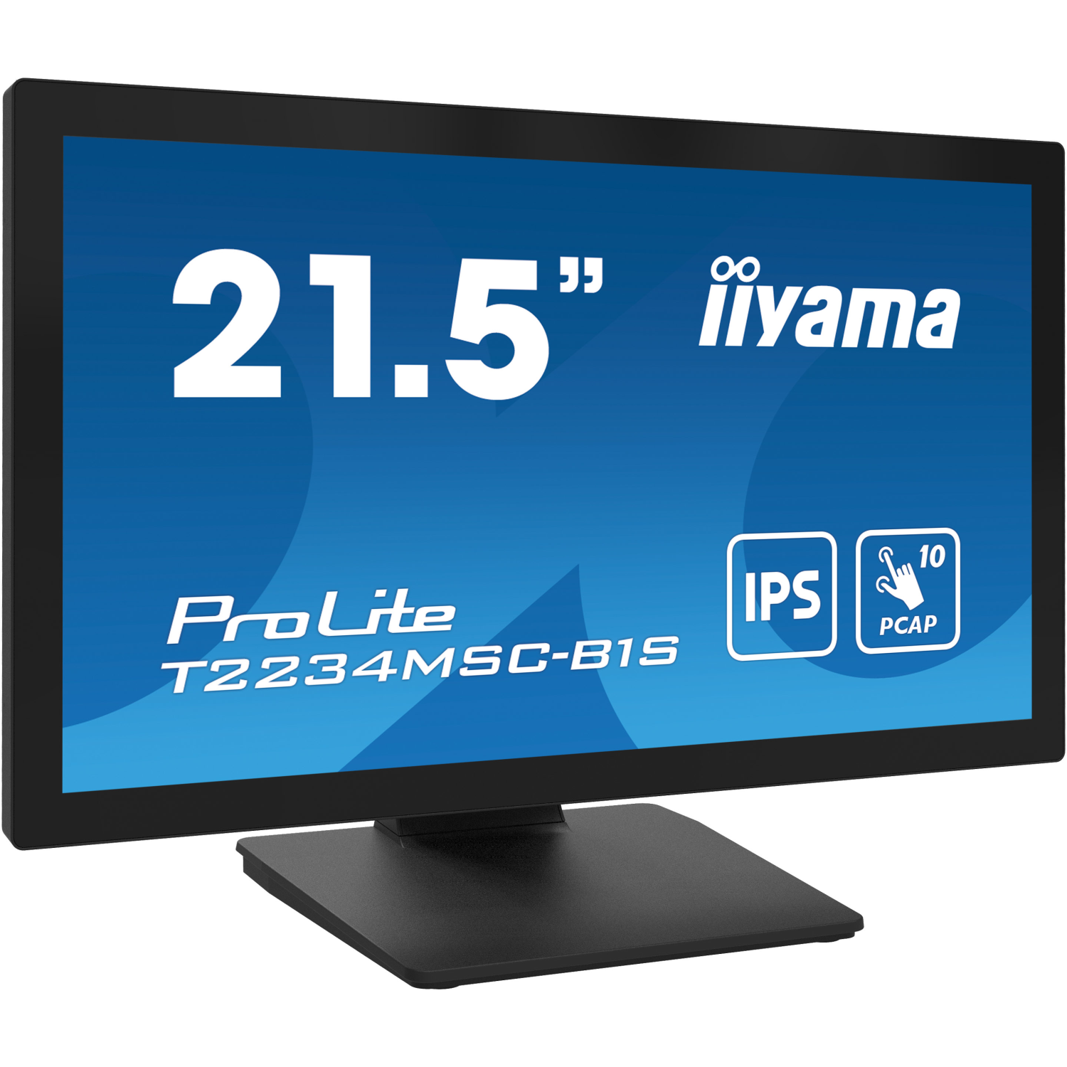 iiyama T2234MSC-B1S Computer Monitors - 21.5 Inches - Black