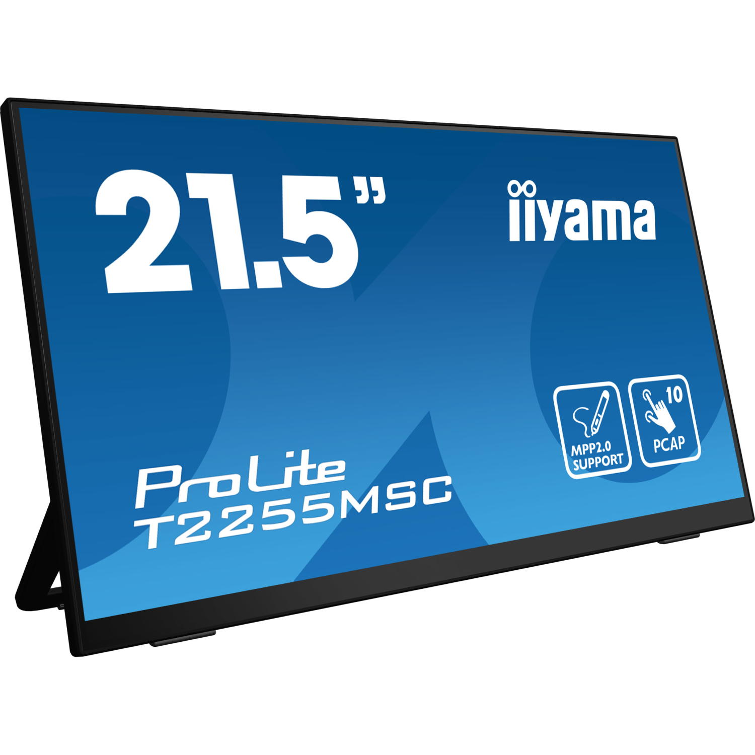 Iiyama T2255MSC-B1 Computer Monitors - 21.5 Inches - Black