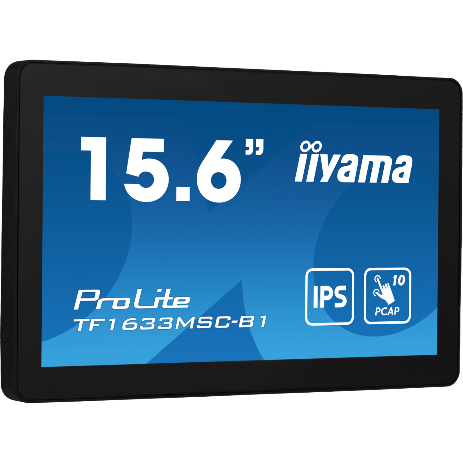 iiyama TF1633MSC-B1 Computer Monitors - 15.6 Inches - Black